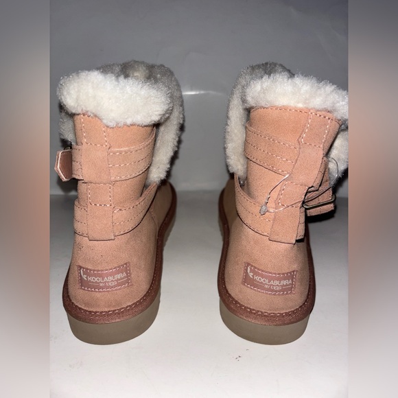 Kookaburra By Ugg Women Suede Selene Mini Buckled  Booties Sz 9 Cold Weather - Picture 9 of 12